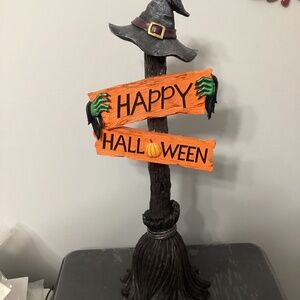 Happy Halloween broom stick